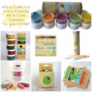 Eco-Friendly Kids Art & Craft Supply Giveaway | GrowingUpHerbal.com