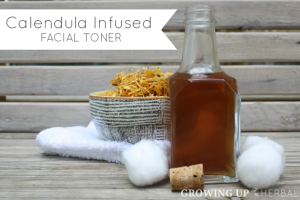 Homemade & Healthy: Calendula Infused Facial Toner