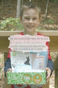 An Eco-Friendly Way To Teach Your Kids Science - Green Kid Crafts Discovery Box Review | Growing Up Herbal | We love Green Kid Craft Discovery Boxes! Come check out what we made and how you can get your own box!