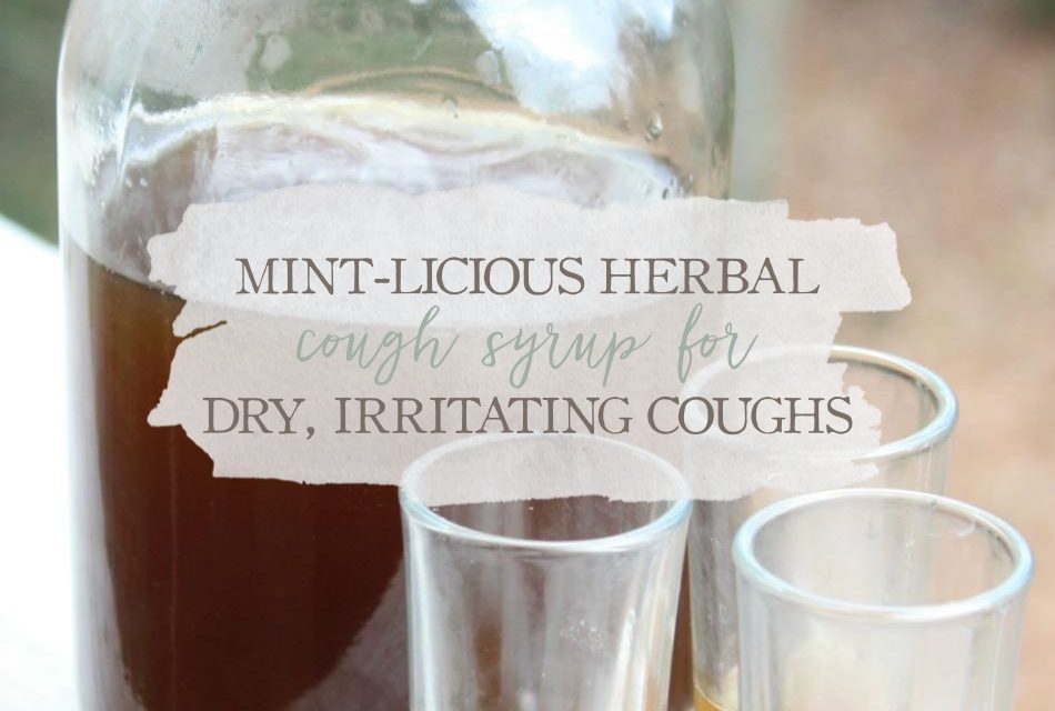 Mintlicious Herbal Cough Syrup For Dry, Irritating Coughs Growing Up
