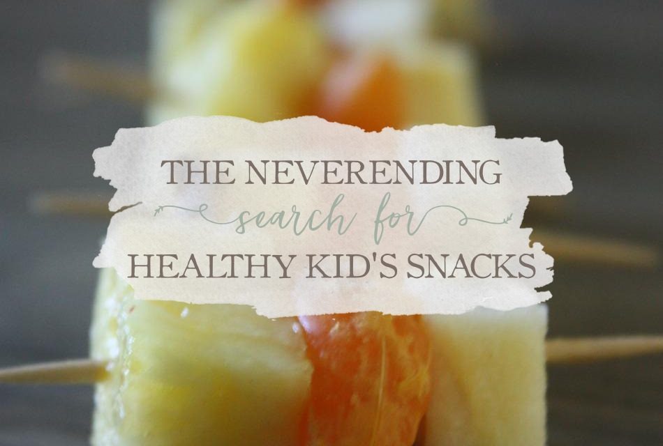 Meal Planning Monday: The Never-Ending Search For Healthy Kids Snacks