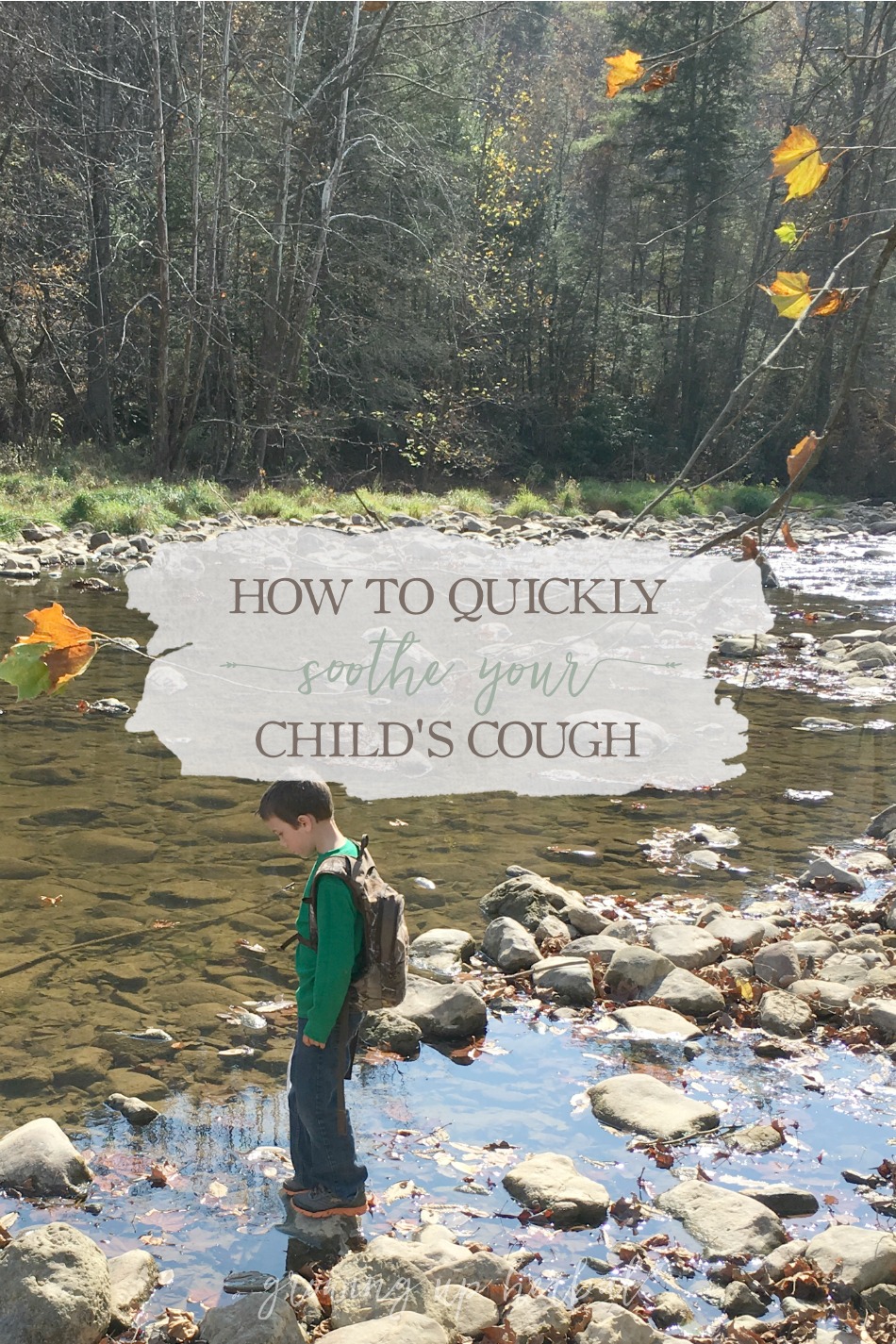 How To Quickly Soothe Your Child’s Cough Naturally
