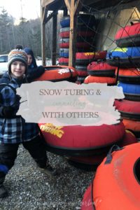Snow Tubing & Connecting With Others | Growing Up Herbal | We recently took a trip to Jonas Ridge Snow Tubing Park to have some fun and connect with others OUTSIDE of the Internet. Read all about it!