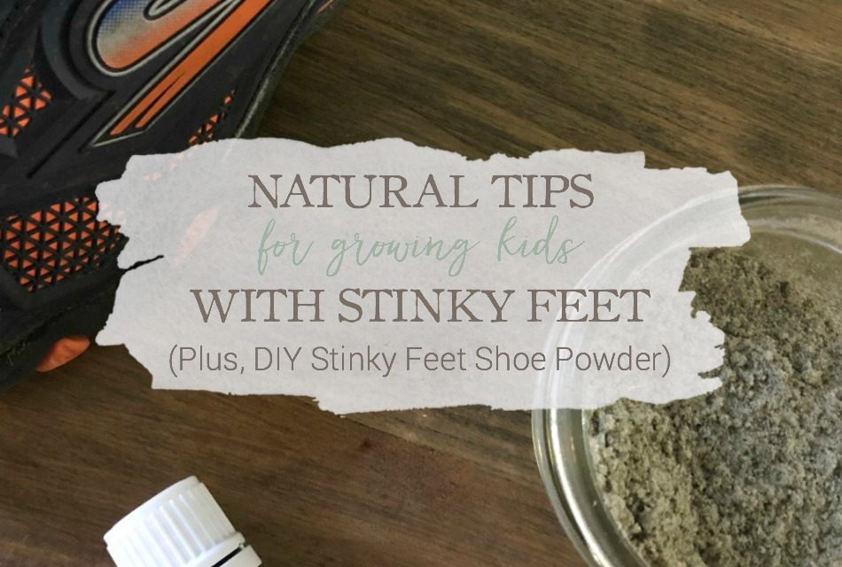 Tips For Growing Kids With Stinky Feet (DIY Stinky Feet Shoe Powder)